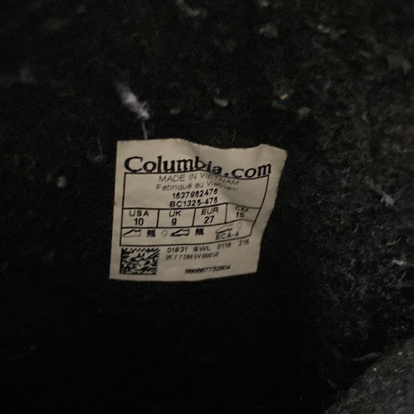 Toddler Columbia size 10 winter boots - Picture 5 of 6